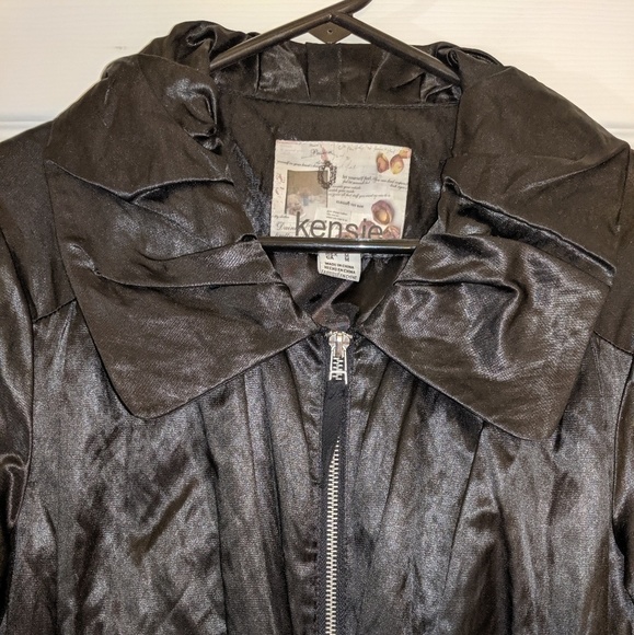 Kensie drawstring lightweight jacket size medium - Picture 3 of 8